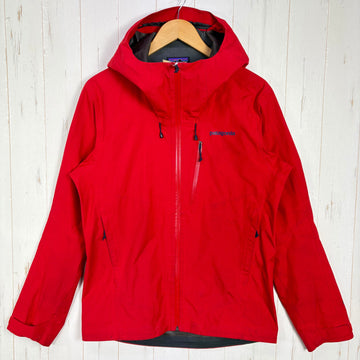 【Men's S レッド系】 2019 Patagonia ( パタゴニア ) カルサイト ジャケット Calcite Jacket FIRE (FRE) GORE-TEX Paclite Plus 2.5層 防水透湿 ポリエステル ウェア トップス アウター ジ