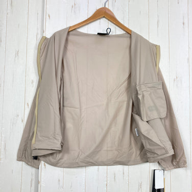 【Unisex XS ベージュ系】 Axesquin ( アクシーズクイン ) モディファイド modified ヘリウム クルーネック ジャケット Helium Crew Neck Jacket 321061 LIGHT BEIGE z00058214 LIGHT B