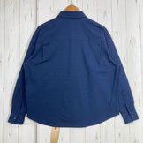 【男款 XS 藏青色系】 Millet ( 米勒 ) Breeze Mesh Long Sleeve Shirt ポリエステル ウェア トップス 内衣 衬衫 长袖衬衫 化纤 z00059263