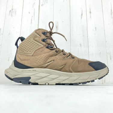 Men's Hoka Oneone Anacapa Mid GTX Gore-Tex Trekking Boots, Size 28.5cm, Brown, with ORBC Footwear (z00054428).