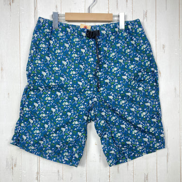 【Men's L ネイビー系】 Gramicci ( グラミチ ) フラワー ショートパンツ Flower Short Pants Navy コットン ウェア ボトムス ショーツ ショートパンツ コットン z00060472 Navy コットン ショーツ ショートパ
