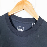 The North Face 男士短袖 El Capitan T 恤，M 码，黑色。涤纶，圆领，合成面料。