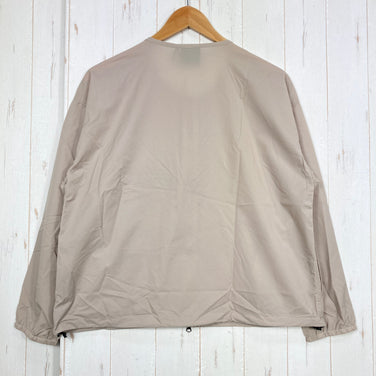 【Unisex XS ベージュ系】 Axesquin ( アクシーズクイン ) モディファイド modified ヘリウム クルーネック ジャケット Helium Crew Neck Jacket 321061 LIGHT BEIGE z00058214 LIGHT B