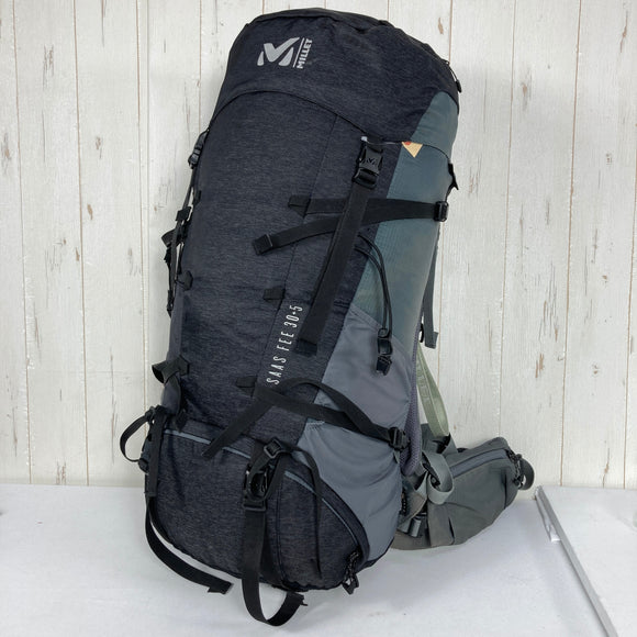 【Men's M ブラック系】 Millet ( ミレー ) サースフェー 30+5 ヘザー SAAS FEE 30+5 HT CHARCOAL HEATHER ナイロン バッグ ストレージ バックパック 容量【30L～54L】 z00061514 CHARCOAL