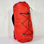 【Unisex OneSize オレンジ系】 Arcteryx ( アークテリクス ) アルファ FL 30 バックパック Alpha FL 30 Backpack AC2 ロールトップ クライミングパック ナイロン バッグ ストレージ バックパック 容量【30L~54L】 z0