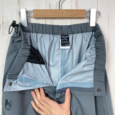 【Men's S グレー系】 Millet ( ミレー ) ハクウ パンツ HAKUU PANT ポリエステル ウェア ボトムス ロングパンツ レインシェル z00057049  レインシェル ロングパンツ ボトムス ウェア