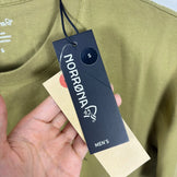 [Men's S Khaki Green] Norrona 29 Cotton Viking T-Shirt Men's /29 Cotton Viking T-Shirt M's 3417-21 OLIVE DRAB z00056067 OLIVE DRAB Cotton Sh