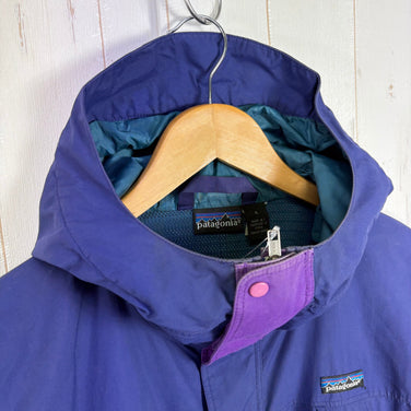 【Unisex S ネイビー系】 1993 Patagonia ( パタゴニア ) ガイド シェル Guide Shell Blueberry / Bright Purple / Bluegrass ビンテージ オリジナル 入手困難 ナイロン ウェア トップス アウタ