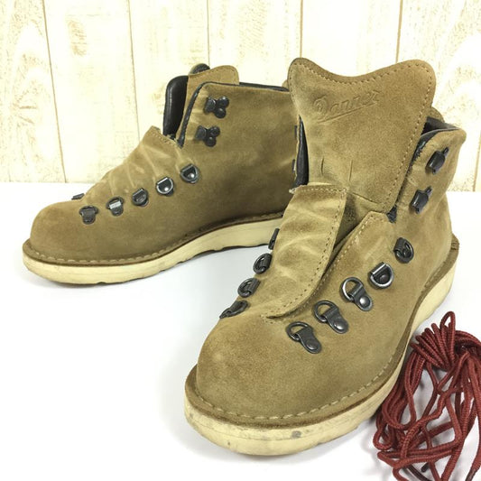 [男式 24.5 厘米米色] Danner Mountain 浅色绒面革 Gore-Tex 45500X 男式棕褐色徒步靴鞋类