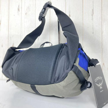 [One Size, Navy] Osprey Heritage Waist Pack 8, Blueberry, Discontinued Model, Hard to Find, Old Tag, Reissue Model, Nylon Bag, Storage, Waist Bag, Hip Pack z0