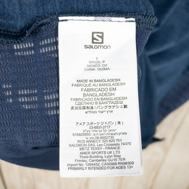 【Women's S ネイビー系】 Salomon ( サロモン ) クールショートスリーブティー ウェア トップス インナー シャツ ショートスリーブTシャツ クルーネック 化繊 z00051578 化繊 ショートスリーブTシャツ クルーネック インナー シャツ ト - 【公式】2ndGEAR（セカンドギア）Webショップ【登山用品・アウトドア用品専門 買取販売店】