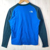 【Men's M ブルー系】 The North Face ( ザ・ノースフェイス ) ロング スリーブ ダクロン キュー ディー クルー L/S DACRONQD CREW ポリエステル ウェア トップス アウター ジャケット フリース z00054266  フ