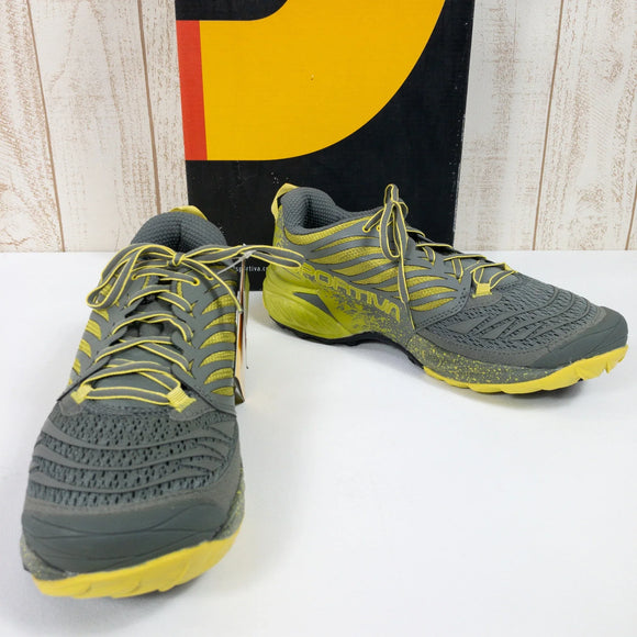 【Men's 27.3cm グレー系】 La Sportiva ( ラ・スポルティバ ) アカシャ Akasha クレイxキウイ フットウェア トレイルランニングシューズ z00051351 クレイxキウイ トレイルランニングシューズ フットウェア - 【公式】2ndGEAR（セカンドギア）Webショップ【登山用品・アウトドア用品専門 買取販売店】