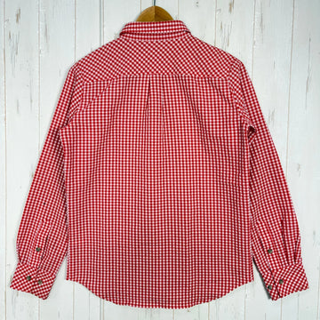 【Women's 12 レッド系】 Berghaus ( バーグハウス ) フレックス ドライ シアサッカー ロングスリーブ シャツ Flex Dry Seersucker Long Sleeve Shirt シアサッカー ポリエステル ウェア トップス インナー シャ - 0