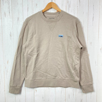 【Men's XS ベージュ系】 2025 Patagonia ( パタゴニア ) デイリー クルーネック スウェットシャツ Daily Crewneck Sweatshirt SBDY コットン ウェア トップス アウター ジャケット コットン z00057307