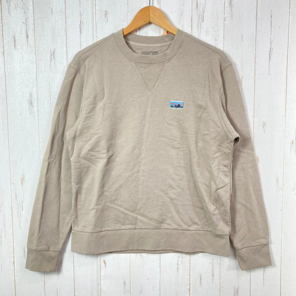 【Men's XS ベージュ系】 2025 Patagonia ( パタゴニア ) デイリー クルーネック スウェットシャツ Daily Crewneck Sweatshirt SBDY コットン ウェア トップス アウター ジャケット コットン z00057307