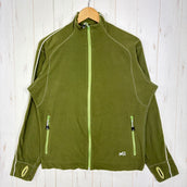 【Men's M グリーン系】 Millet ( ミレー ) ロングスリーブ フリース ジャケット ポリエステル ウェア トップス アウター ジャケット フリース z00057915 フリース アウター ジャケット トップス ウェア