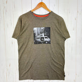 【Men's S グリーン系】 Mountain Hardwear ( マウンテンハードウェア ) コットン ショートスリーブ ティー Cotton Short Sleeve Tee			 ウェア トップス インナー シャツ ショートスリーブTシャツ クルーネック