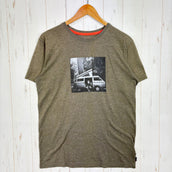 【Men's S グリーン系】 Mountain Hardwear ( マウンテンハードウェア ) コットン ショートスリーブ ティー Cotton Short Sleeve Tee			 ウェア トップス インナー シャツ ショートスリーブTシャツ クルーネック