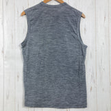 【Men's L グレー系】 Yamatomichi ( 山と道 ) 100%メリノ ライト スリーブレス 100% Merino Light Sleeveless メリノウール ウェア トップス インナー シャツ タンクトップ ノースリーブシャツ z000585