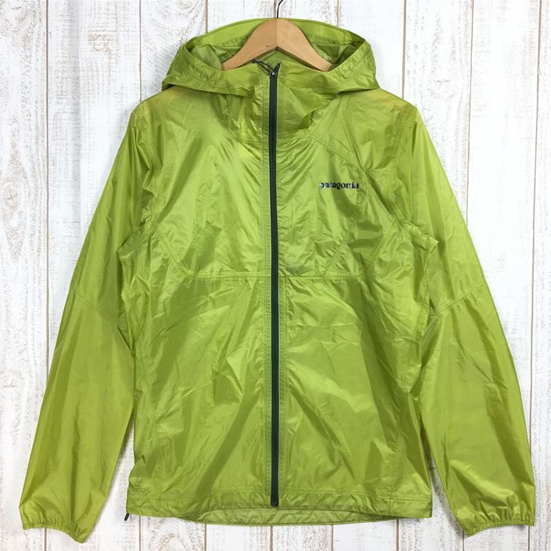 [Men's XS Green] Patagonia Alpine Houdini Jacket Waterproof Rain Shell Hoodie 85190 International Men's FLGN Rain Shell Outerwear