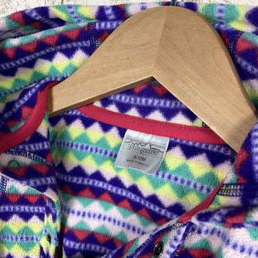 【Baby's 12M パープル系】 Patagonia ( パタゴニア ) インファント マイクロd バンティング Infant Micro D Bunting つなぎ おくるみ ベビー カバーオール　ロンパース 60175 International Baby's D - 【公式】2ndGEAR（セカンドギア）Webショップ【登山用品・アウトドア用品専門 買取販売店】