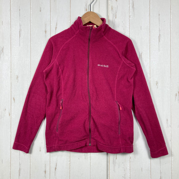 【Women's S ピンク系】 Montbell ( モンベル ) シャミース ジャケット Women's CHAMEECE Jacket 薄手フリース ポリエステル ウェア トップス アウター ジャケット フリース z00061638  フリース アウター ジャケ