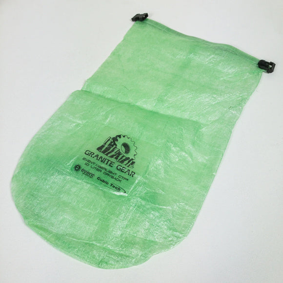 【XS グリーン系】 Granite Gear ( グラナイトギア ) イーベント ウーバーライト ドライサック eVent Uberlight Dry Sack 10L バッグ ストレージ パッキングサック ドライサック DCF ( ダイニーマ・コンポジ - 【公式】2ndGEAR（セカンドギア）Webショップ【登山用品・アウトドア用品専門 買取販売店】