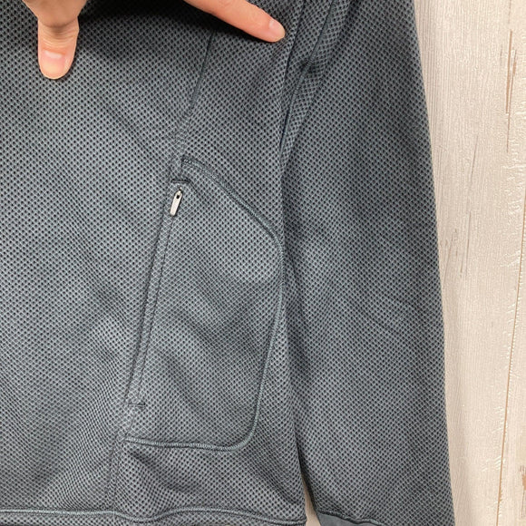 【Women's S ブラック系】 Mountain Hardwear ( マウンテンハードウェア ) エアメッシュ フーディ AirMesh Long Sleeve Hoody Octa リバーシブル ポリエステル ウェア トップス アウター ジャケット フリース T