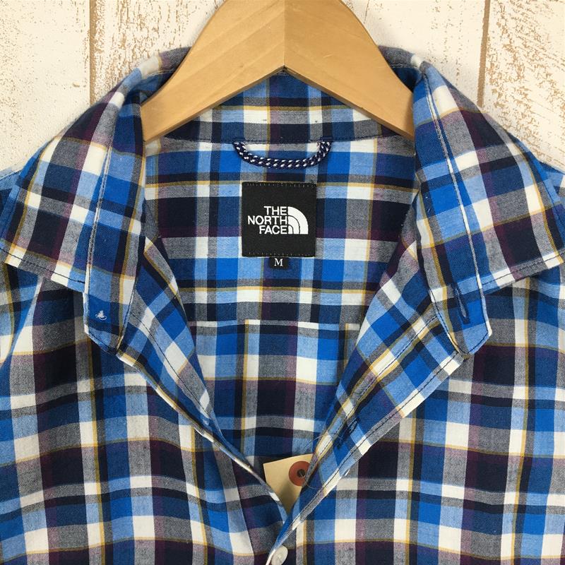 【Men's M ブルー系】 The North Face ( ザ・ノースフェイス ) ショートスリーブ マキシフレッシュ シャツ S/S Maxi Fresh Shirt 速乾 NR21304 Asian Men's  化繊 ショートスリーブシャツ インナー シ