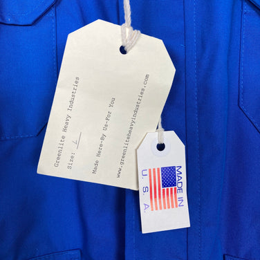 【Unisex L ブルー系】 Greenlite Heavy Industries（グリーンライト ヘビー インダストリーズ） デニーロ ジャケット De Niro Jacket 生産終了モデル 入手困難 マウンテンパーカ 2013年頃デッドストック ウェア トッ