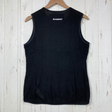 【S ブラック系】 Mammut ( マムート ) アイガー ノードワンド ファーストレイヤー エア メッシュ ベスト Eiger Nordwand FL Air Mesh Vest Polartec Alpha Direct 速乾 通気 軽量 ポリプロ - 0