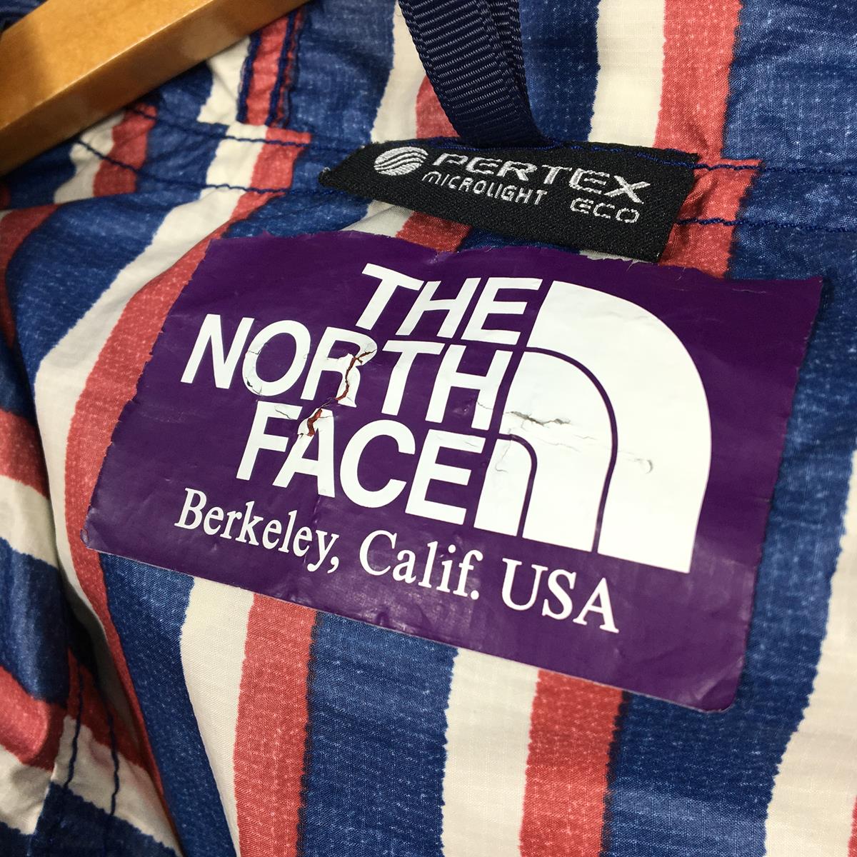 【Unisex S ネイビー系】 The North Face ( ザ・ノースフェイス ) × ナナミカ パープルレーベル マウンテン ウィンド パーカ Mountain Wind Parka Pertex Microlight Eco 撥水 ウィンドシェル ジャケッ