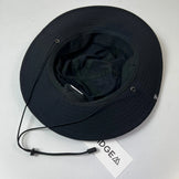 One Size Black Ridge Mountain Gear Field Hat, Abyss Black Nylon, z00053683