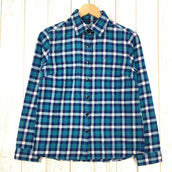 【Women's M ブルー系】 The North Face ( ザ・ノースフェイス ) クイックドライ コットン シャツ Qd Cotton Shirt フランネルシャツ ネルシャツ ロングスリーブ NTW26054 Asian Women's コットン ロング - 【公式】2ndGEAR（セカンドギア）Webショップ【登山用品・アウトドア用品専門 買取販売店】
