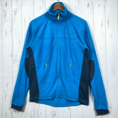 【Men's M ブルー系】 Norrona ( ノローナ ) フォルケティン ウォーム1 ジャケット Falketind Warm1 Jacket Caribbean Blue ポリエステル ウェア トップス アウター ジャケット フリース z00058707