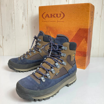 【23.5cm ブラウン系】 Aku ( アクー ) コネロ III ゴアテックス Conero III GTX DARK BROWN/ASTER BLUE レザー フットウェア トレッキングブーツ GORE-TEX ( ゴアテックス ) z00052500 DA - 【公式】2ndGEAR（セカンドギア）Webショップ【登山用品・アウトドア用品専門 買取販売店】