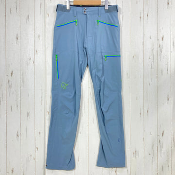 【Men's S ブルー系】 Norrona ( ノローナ ) フォルケティン フレックス1 パンツ Falketind Flex1 Pants ナイロン ウェア ボトムス ロングパンツ ソフトシェル z00058634  ソフトシェル ロングパンツ ボトムス ウ
