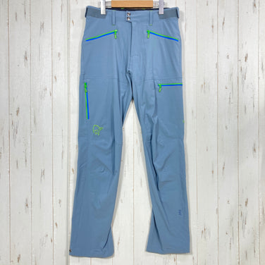 【Men's S ブルー系】 Norrona ( ノローナ ) フォルケティン フレックス1 パンツ Falketind Flex1 Pants ナイロン ウェア ボトムス ロングパンツ ソフトシェル z00058634  ソフトシェル ロングパンツ ボトムス ウ