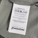 【Women's XS グレー系】 Houdini ( フーディニ ) ウィメンズ コスモ トップ W's Cosmo Top 138724 GEYSER GREY z00055965 GEYSER GREY 化繊 ショートスリーブTシャツ クルーネック インナー シャ
