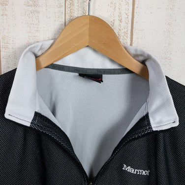 【Men's M ブラック系】 Marmot ( マーモット ) ハーフジップ ショートスリーブシャツ Half Zip Short Sleeve Shirt ポリエステル MJO-9941 Asian Men's ショートスリーブシャツ インナー シャツ トップ - 【公式】2ndGEAR（セカンドギア）Webショップ【登山用品・アウトドア用品専門 買取販売店】