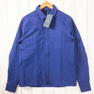 【Men's S ネイビー系】 Arcteryx ( アークテリクス ) クロニン コットン オーバーシャツ Cronin Cottin Over Shirt Soul Sonic オーガニックコットン ウェア トップス インナー シャツ ロングスリーブシャツ コッ - 【公式】2ndGEAR（セカンドギア）Webショップ【登山用品・アウトドア用品専門 買取販売店】