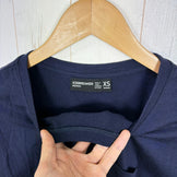 [Women's XS Navy] Icebreaker TECH LITE SS POCKET CREWE Merino Wool Wear Top Inner Shirt Short Sleeve T-Shirt Crew