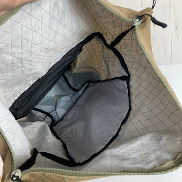 [Large Beige] Yamatomichi (Yama to Michi) Three Standard + Breathable Pad Set Nylon Bag Storage Backpack, Capacity [30L-54L] X-Pac VX21