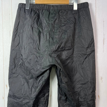 Montbell Men's Thunder Pass Pants, Medium Short, Black, Nylon, Rain Shell, Long Pants, Bottoms, z00054551