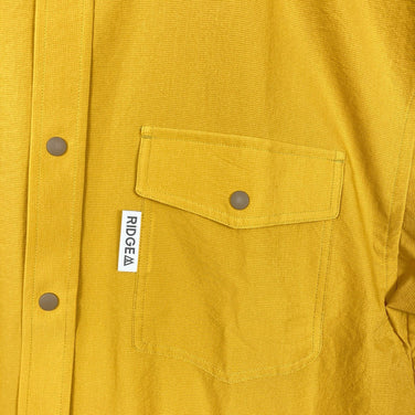 【Men's L イエロー系】 Ridge Mountain Gear ( リッジマウンテンギア ) ベーシック ショートスリーブ シャツ Basic Short Sleeve Shirt Rustic Mustard ポリエステル ウェア トップス インナー シャ