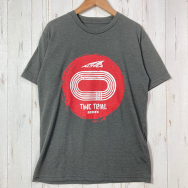 【Men's S グレー系】 Altra ( アルトラ ) タイムトレイル ティー Time Trail Tee ポリエステル ウェア トップス インナー シャツ ショートスリーブTシャツ クルーネック 化繊 z00055450  化繊 ショートスリーブTシャツ