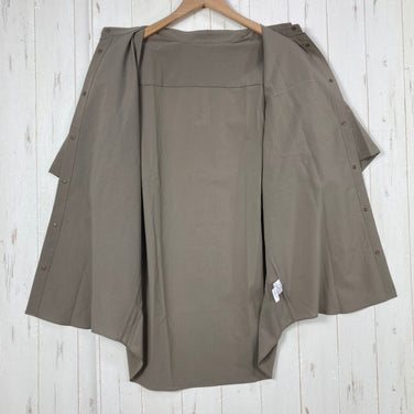 【Men's XL ベージュ系】 Ridge Mountain Gear ( リッジマウンテンギア ) ベーシックショートスリーブシャツ Basic SHort Sleeve Shirt			 Tawny Brown ポリエステル ウェア トップス インナー シャツ