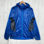 【Men's M ブルー系】 Montbell ( モンベル ) EXライト ウインド パーカ EX Light Wind Parka 7デニール ナイロン リップストップ ポケッタブル ナイロン ウェア トップス アウター ジャケット ウィンドシェル z0006