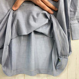 【Women's M ブルー系】 Icebreaker ( アイスブレーカー ) スーパーファイン ウルトラライト 150 ハーフボタン ティー メリノウール ウェア トップス インナー シャツ ロングスリーブTシャツ クルーネック ウール z00055035  ウー